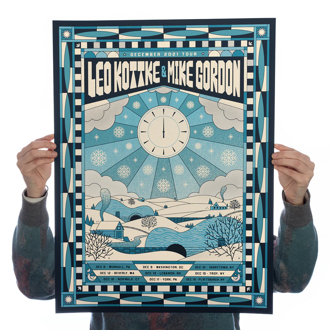 Leo Kottke concert tour poster 2027
